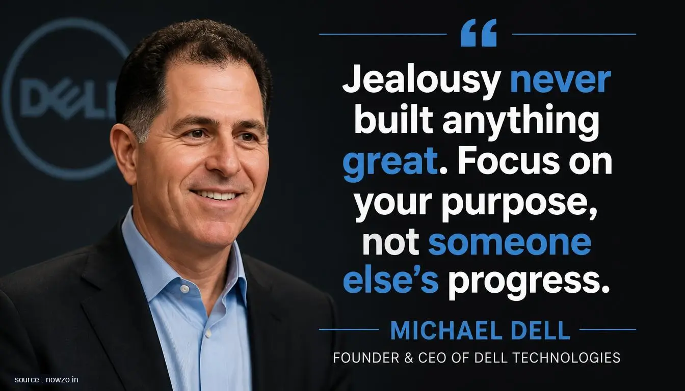 Michael Dell Quote: Jealousy Never Built Success — Business news