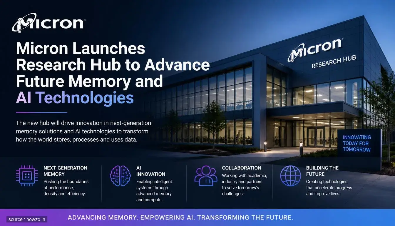 Micron Launches Research Hub for Memory and AI Tech — Technology news