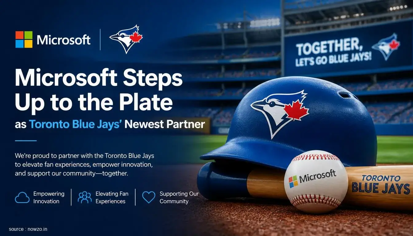 Microsoft Steps Up to the Plate as Toronto Blue Jays' Newest Partner