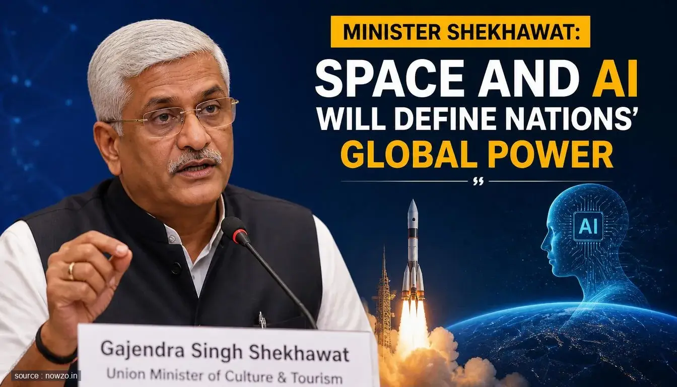 Space AI Tech Geopolitical Future Minister Shekhawat — Politics news