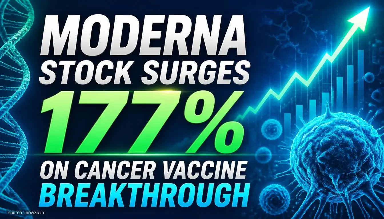 Moderna Stock Soars 177% on Cancer Vaccine News — Health news