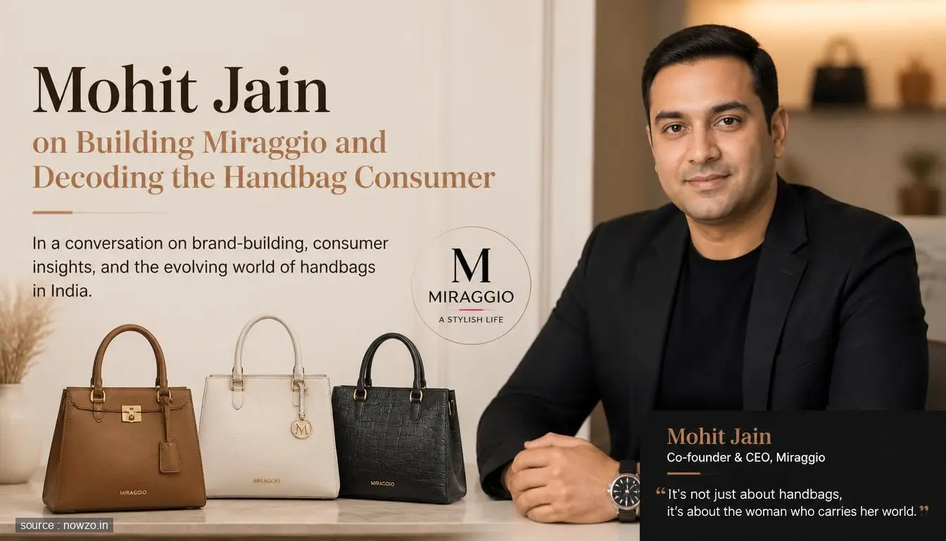 Mohit Jain Miraggio Handbag Brand Interview — Business news