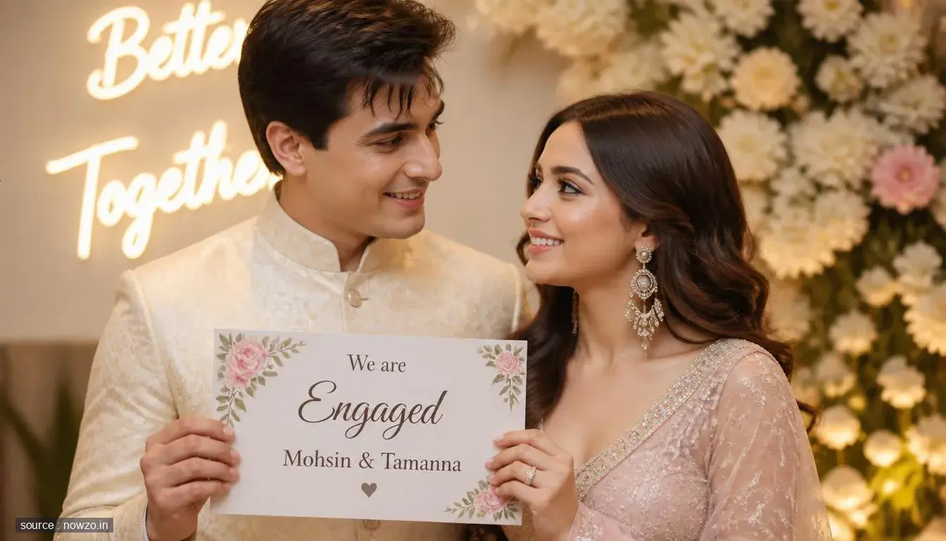Mohsin Khan Engagement Announcement to Tamanna — Entertainment news
