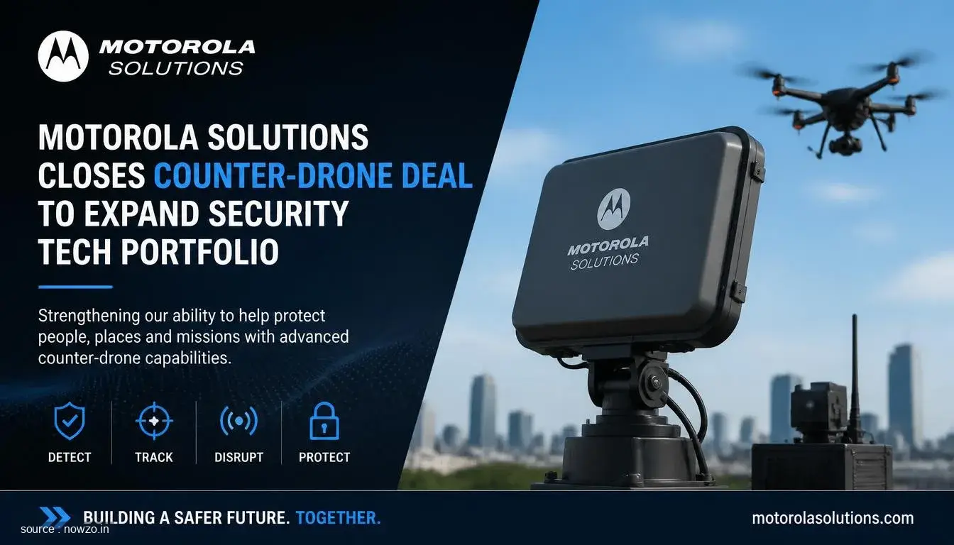 Motorola Solutions Closes Counter-Drone Deal — Technology news