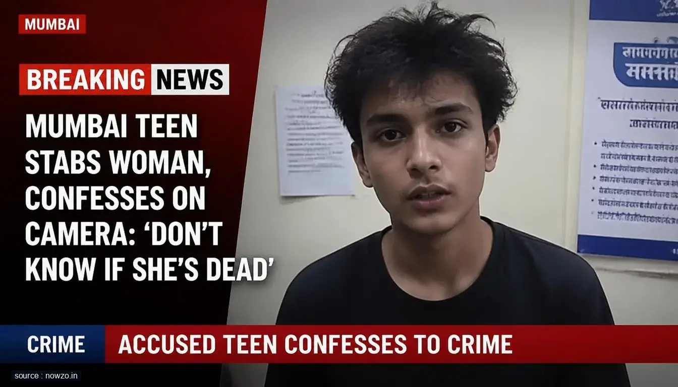 Mumbai Stabbing: Teen Confesses On Camera After Attack — General news