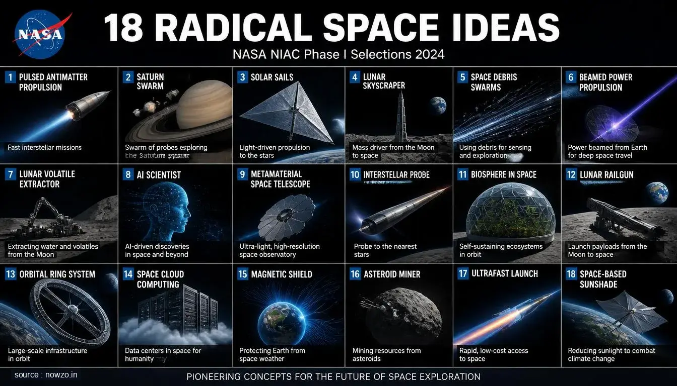 NASA Funds 18 Futuristic Spaceflight Concepts, Femtosats — Science news