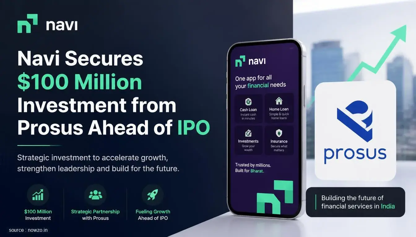 Navi Raises $100M from Prosus Before IPO — Business news