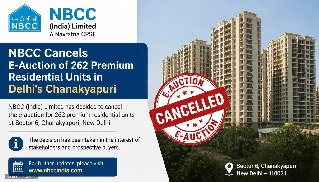 NBCC Scraps E-Auction of 262 Delhi Units — Business news