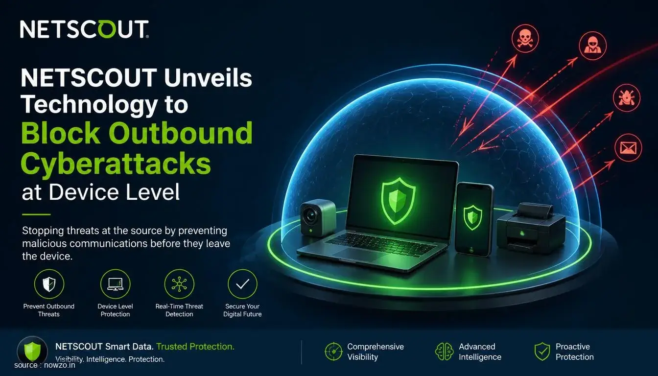NETSCOUT Tech Stops Outbound Cyberattacks at Source — Technology news