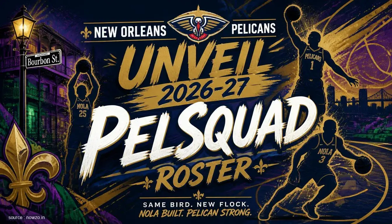 New Orleans Pelicans Unveil 2026-27 PelSquad Roster