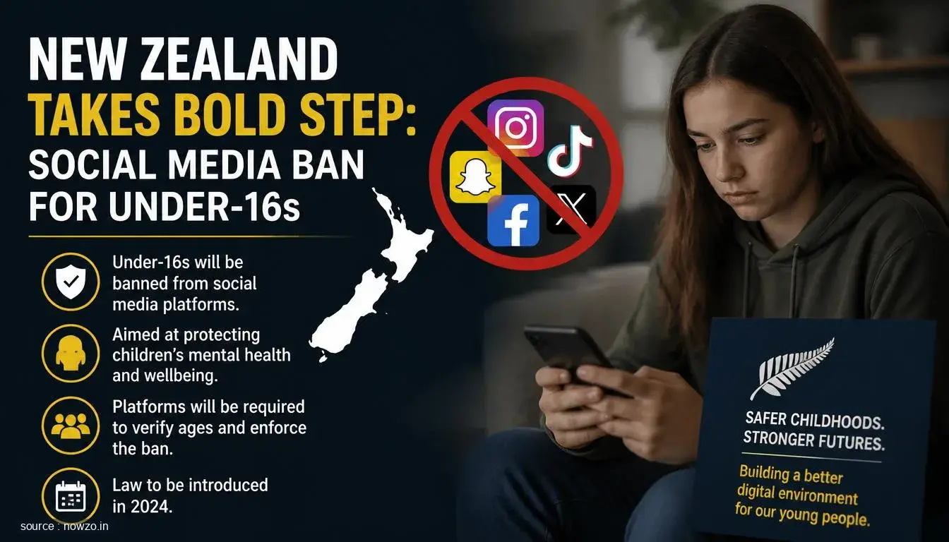 New Zealand Social Media Ban Under-16s Policy — World news