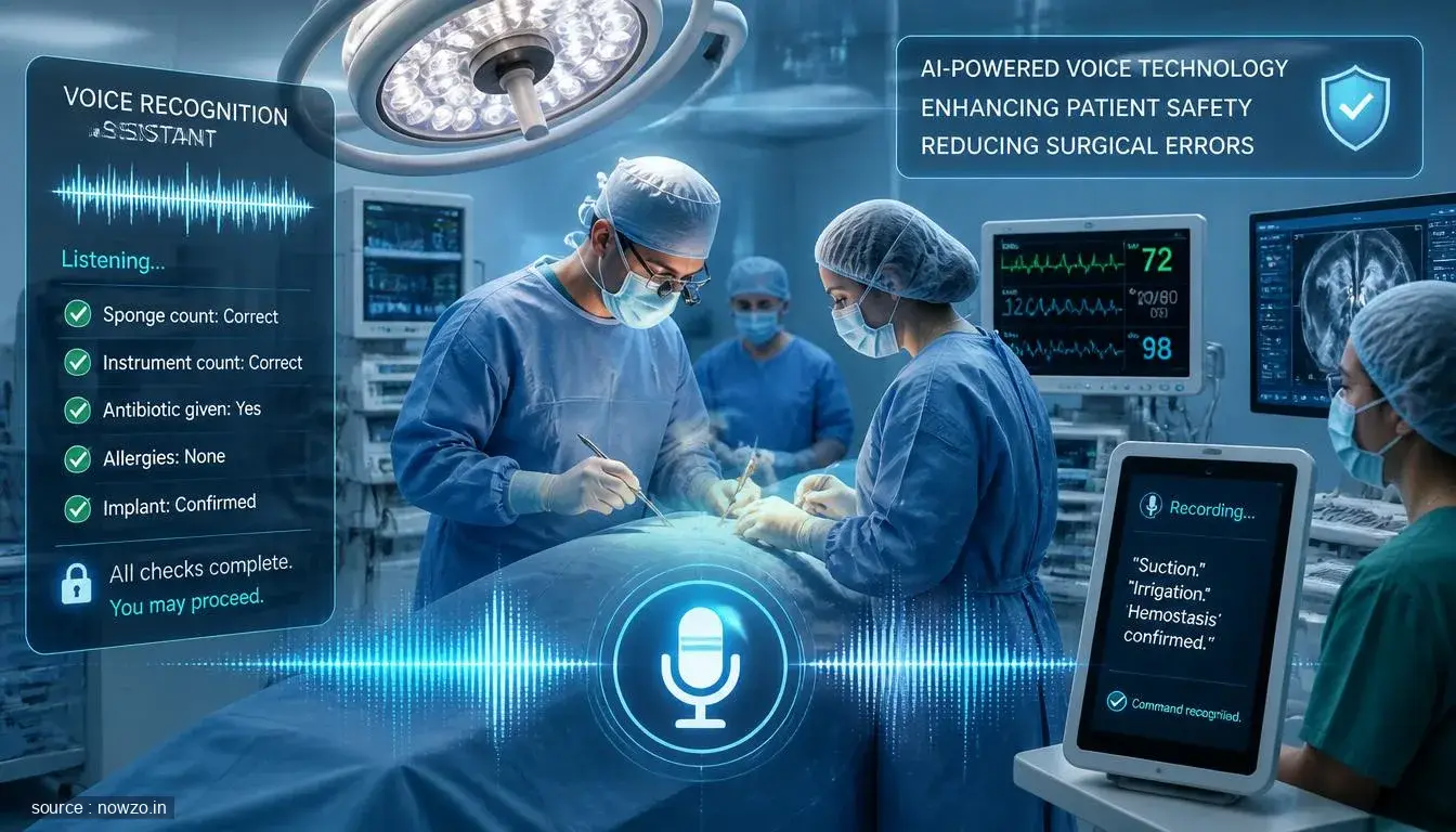 Voice Recognition Technology Surgical Patient Safety NHS — Health news