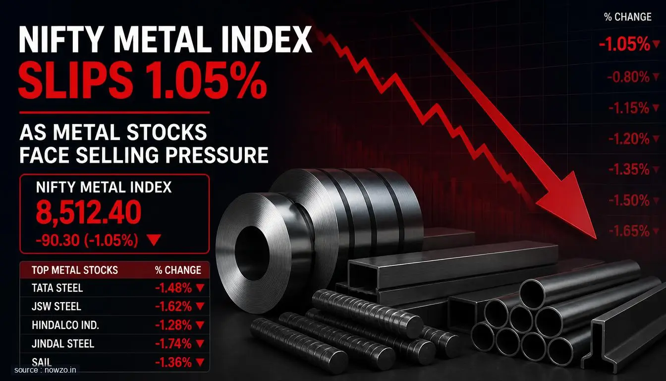 Nifty Metal Index Declines 1.05% in Market Session — Finance news