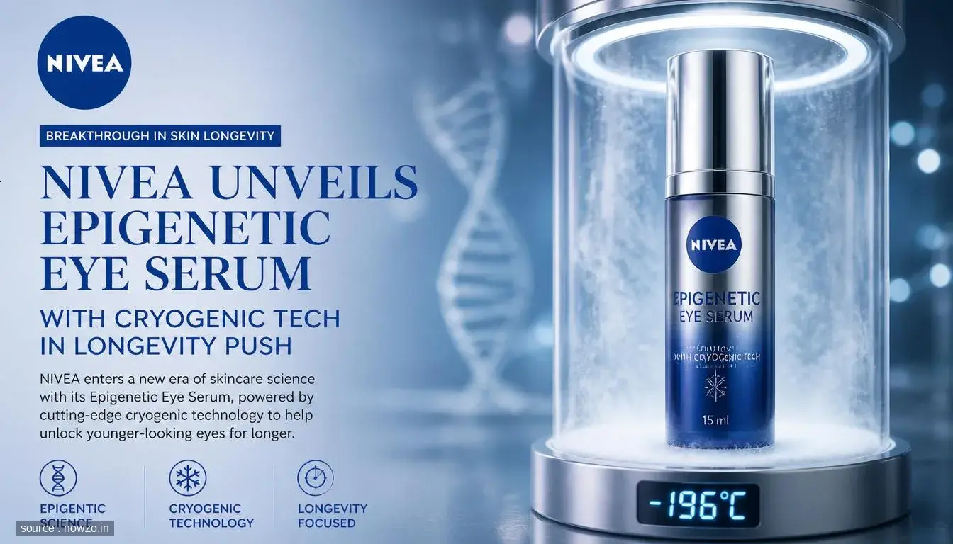 Nivea Unveils Epigenetic Eye Serum with Cryogenic Tech in Longevity Push