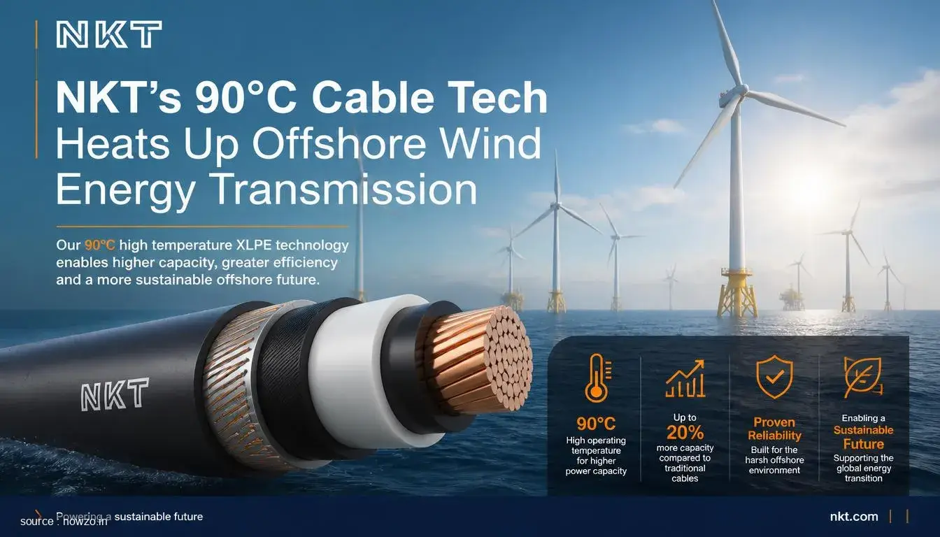 NKT 90°C HVDC Power Cables Boost Offshore Wind Efficiency — Technology news