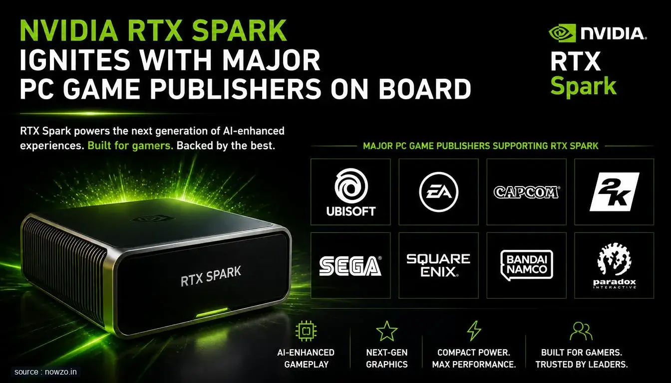NVIDIA RTX Spark Ignites with Major PC Game Publishers On Board
