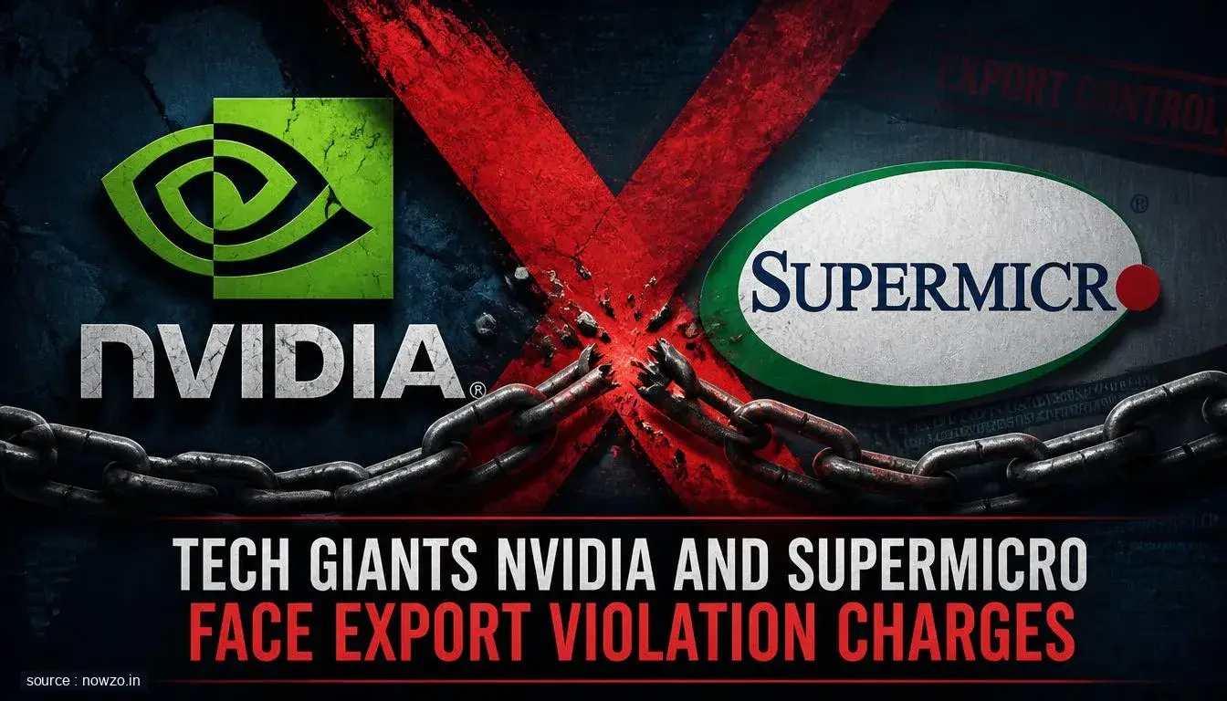 Nvidia Supermicro Employees Charged Export AI Servers China — Technology news