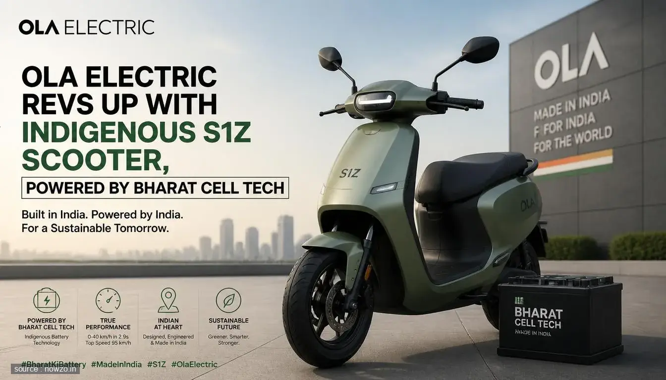 Ola S1Z Launch: Bharat Cell LFP Tech, Price, Range, Features — Technology news