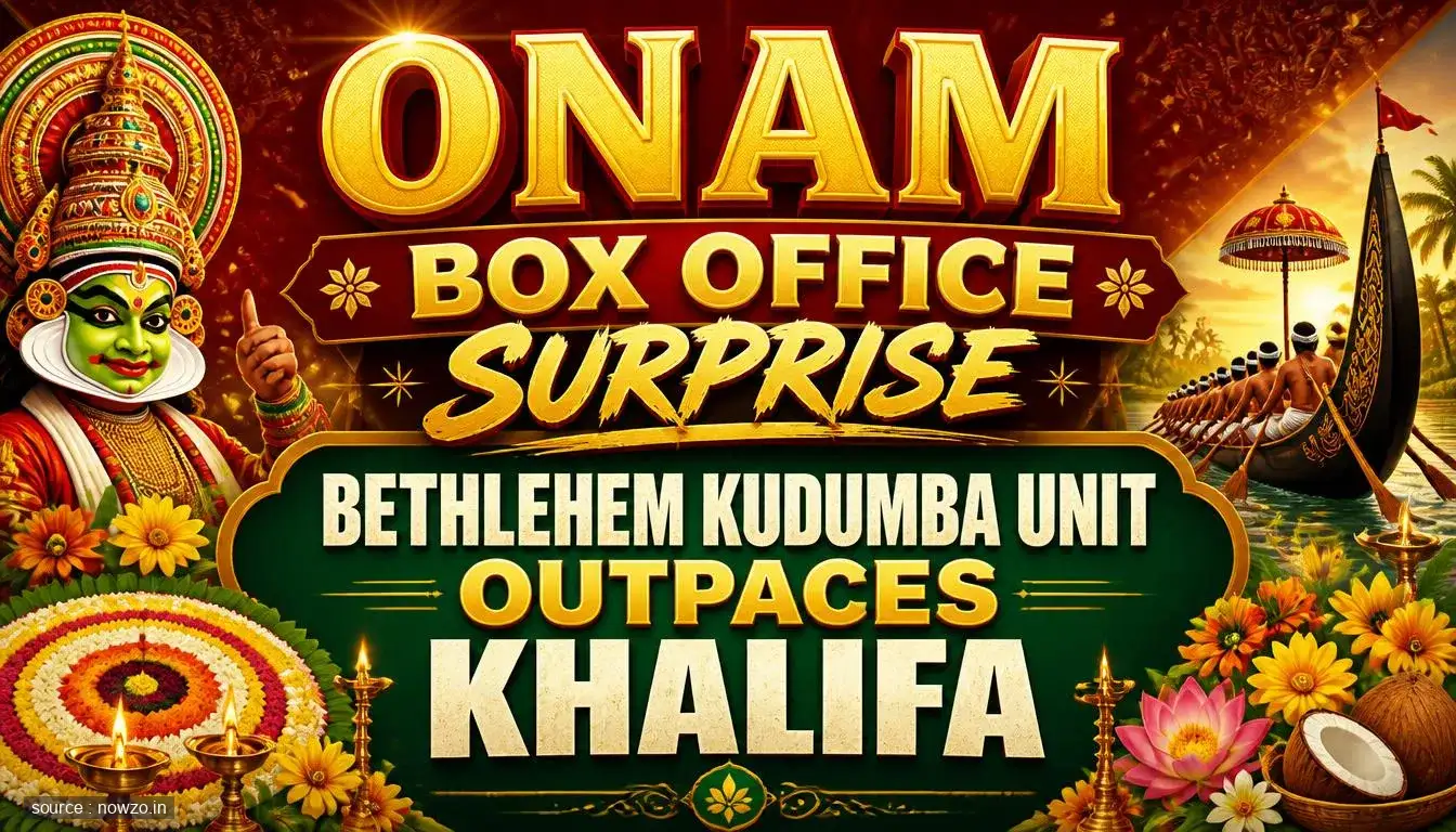 Onam Box Office Race: Bethlehem Kudumba Unit Leads — Entertainment news