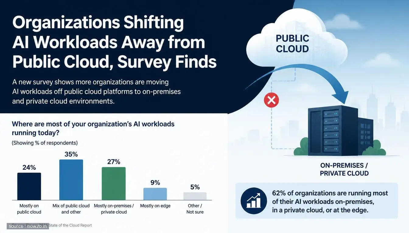 AI Workloads Moving Away from Public Cloud: Survey — Technology news