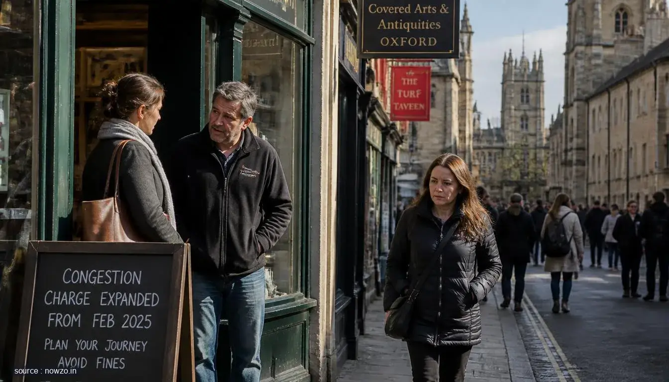 Oxford congestion charge impact on local businesses