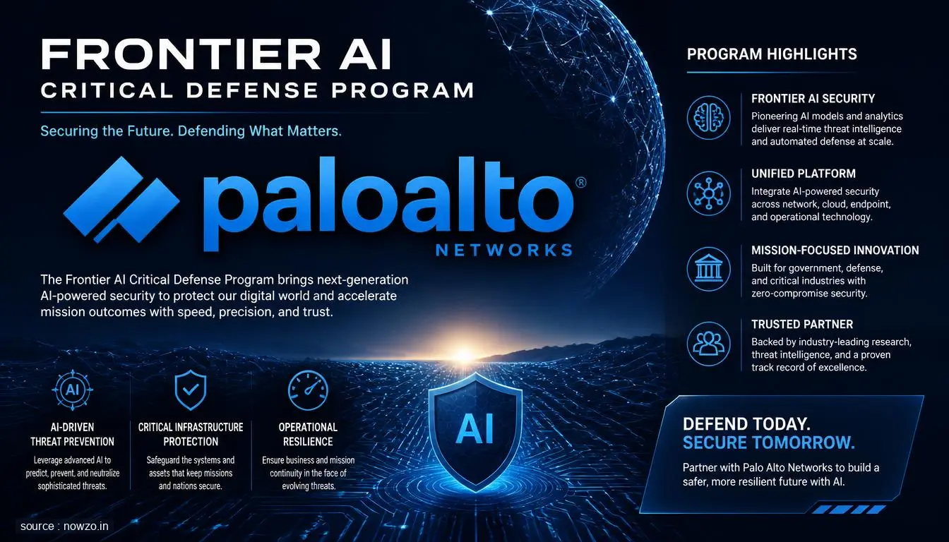 Palo Alto Networks Launches Frontier AI Defense Program — Technology news