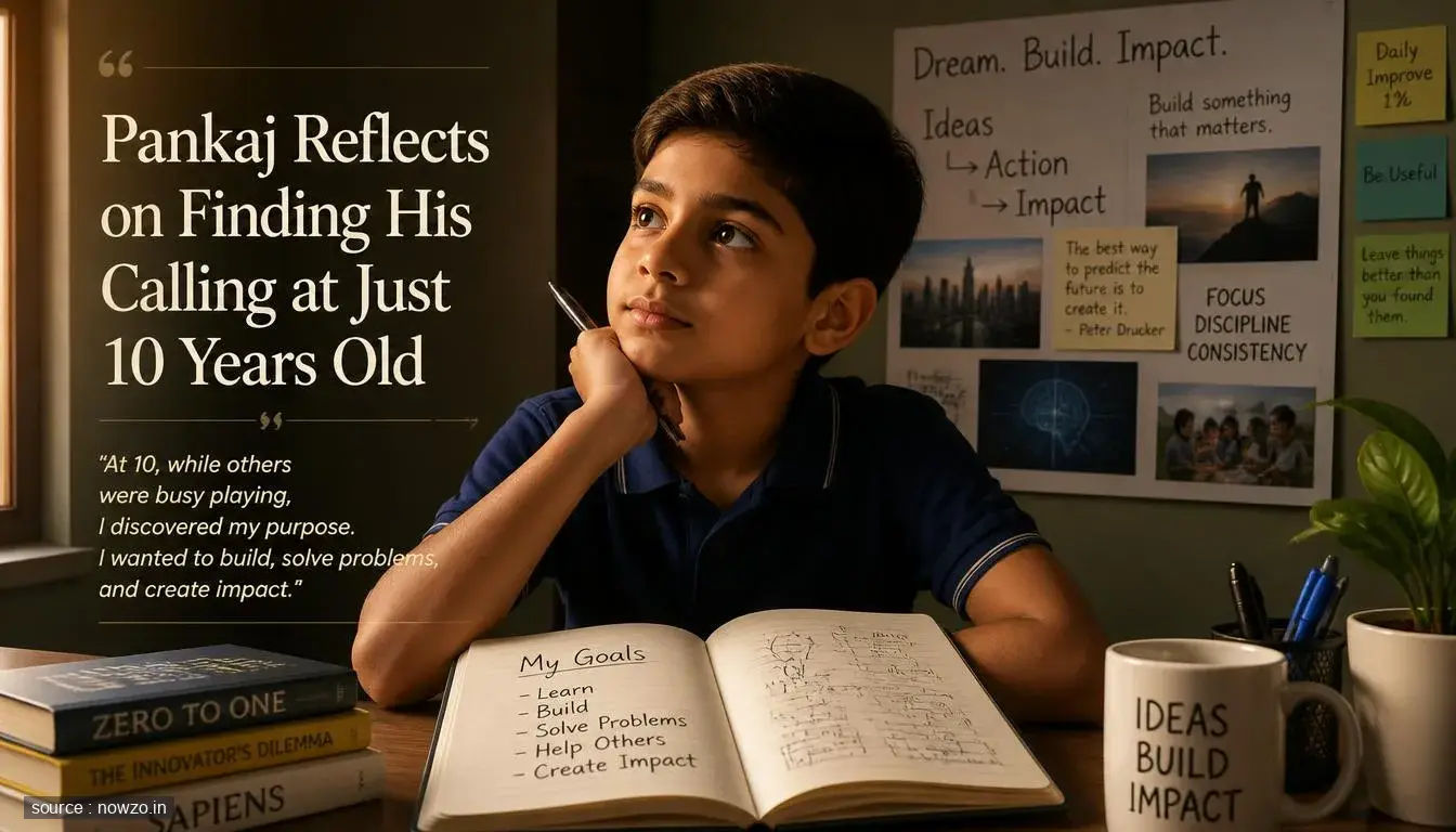 Pankaj Reflects on Finding His Calling at Just 10 Years Old