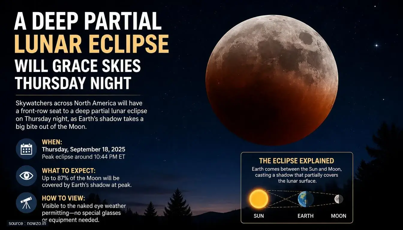 Partial Lunar Eclipse August 27: Viewing Times & Details — Science news