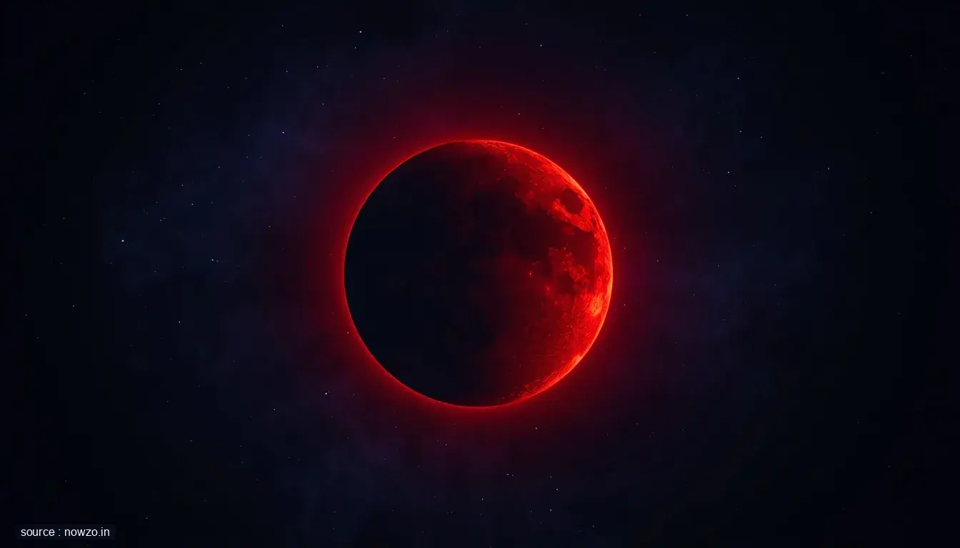 Partial Lunar Eclipse Turns Moon Orange - Skywatching Event — Science news