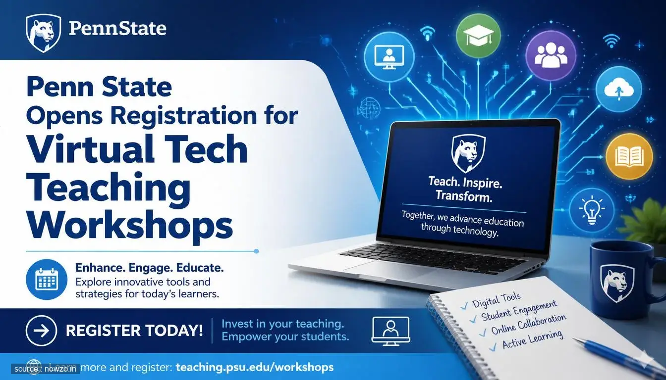 Penn State Teaching with Technology Workshops Registration 2 — Education news