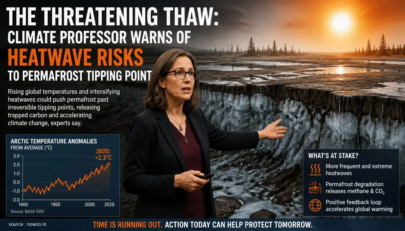 Permafrost Thaw: Climate Professor Warns of Tipping Point Ri — Science news