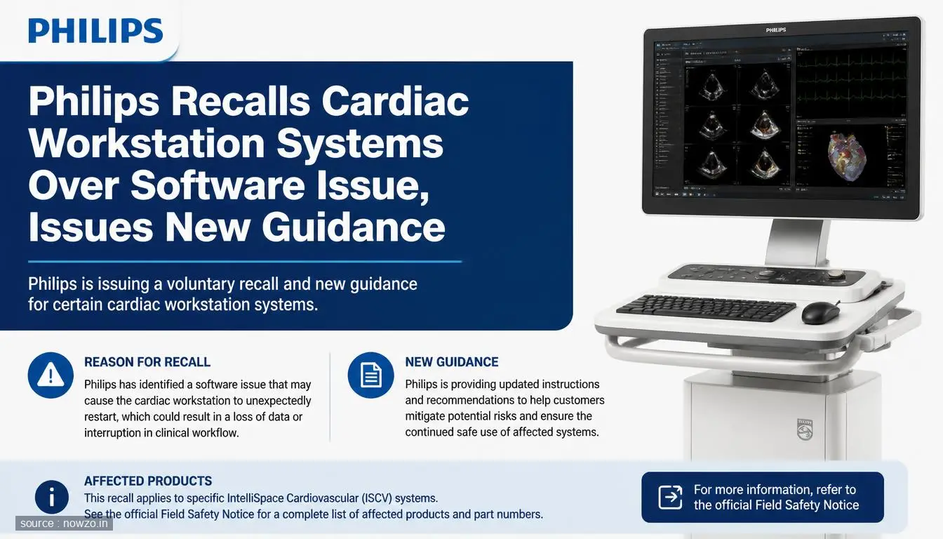 Philips Cardiac Workstation Recall: Software Issue Alert — Health news