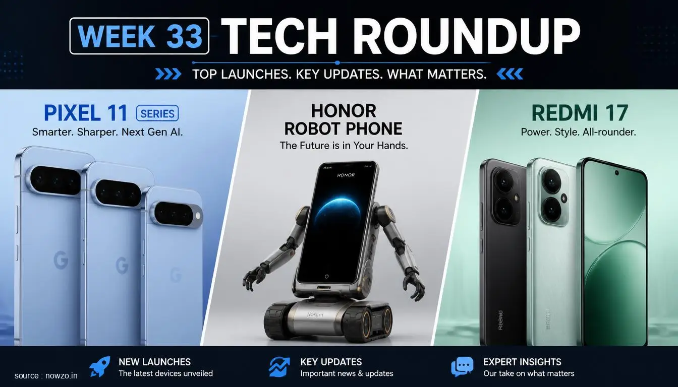 Pixel 11, Honor Robot Phone, Redmi 17: Week 33 Review — Technology news