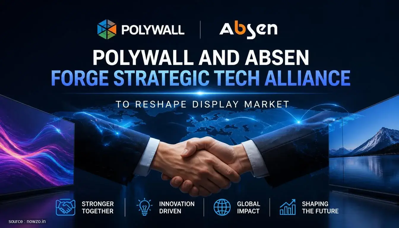 Polywall Absen Strategic Partnership Display Technology