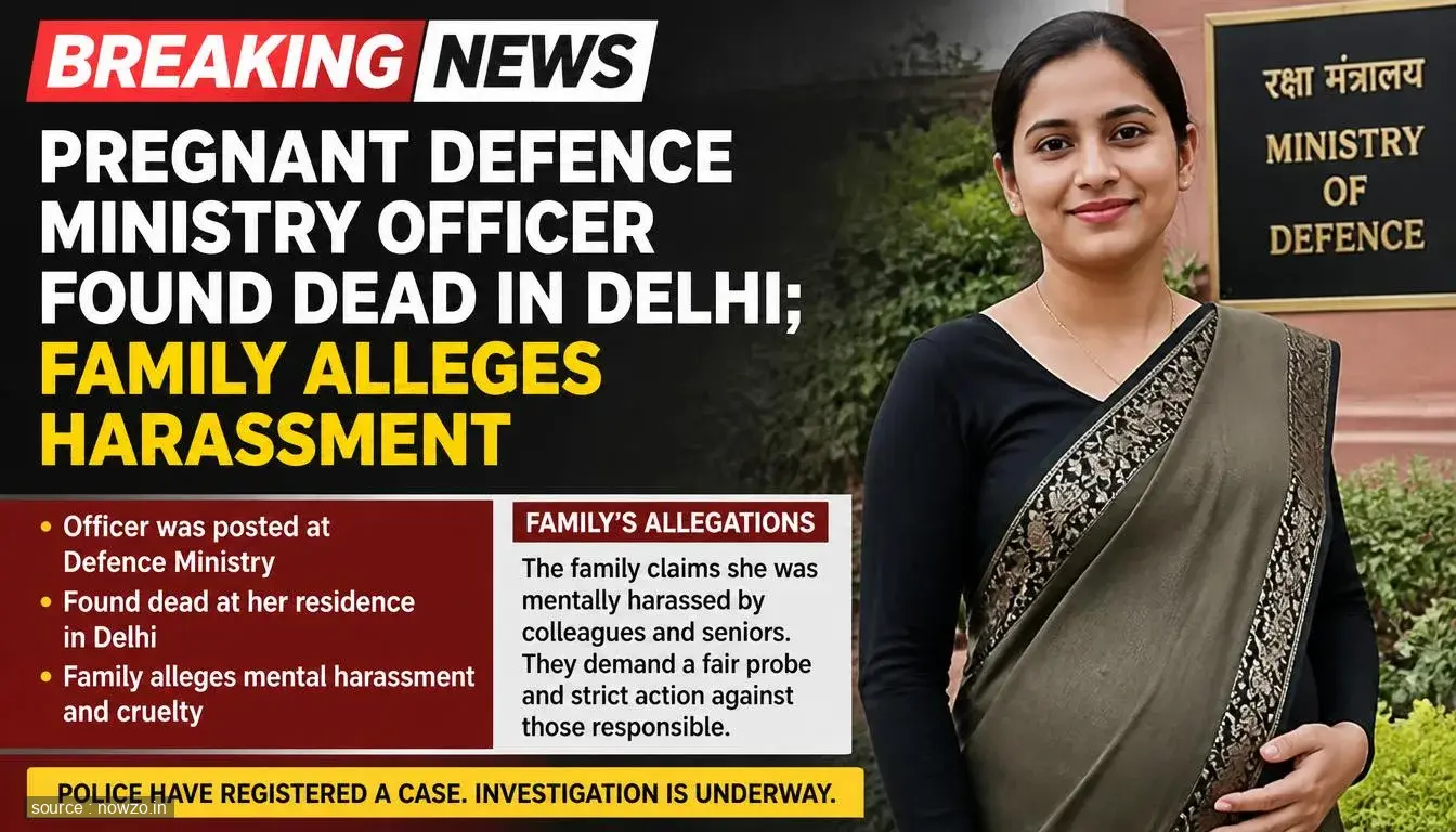 Pregnant Defence Ministry Officer Death: Husband, In-Laws Bo — General news