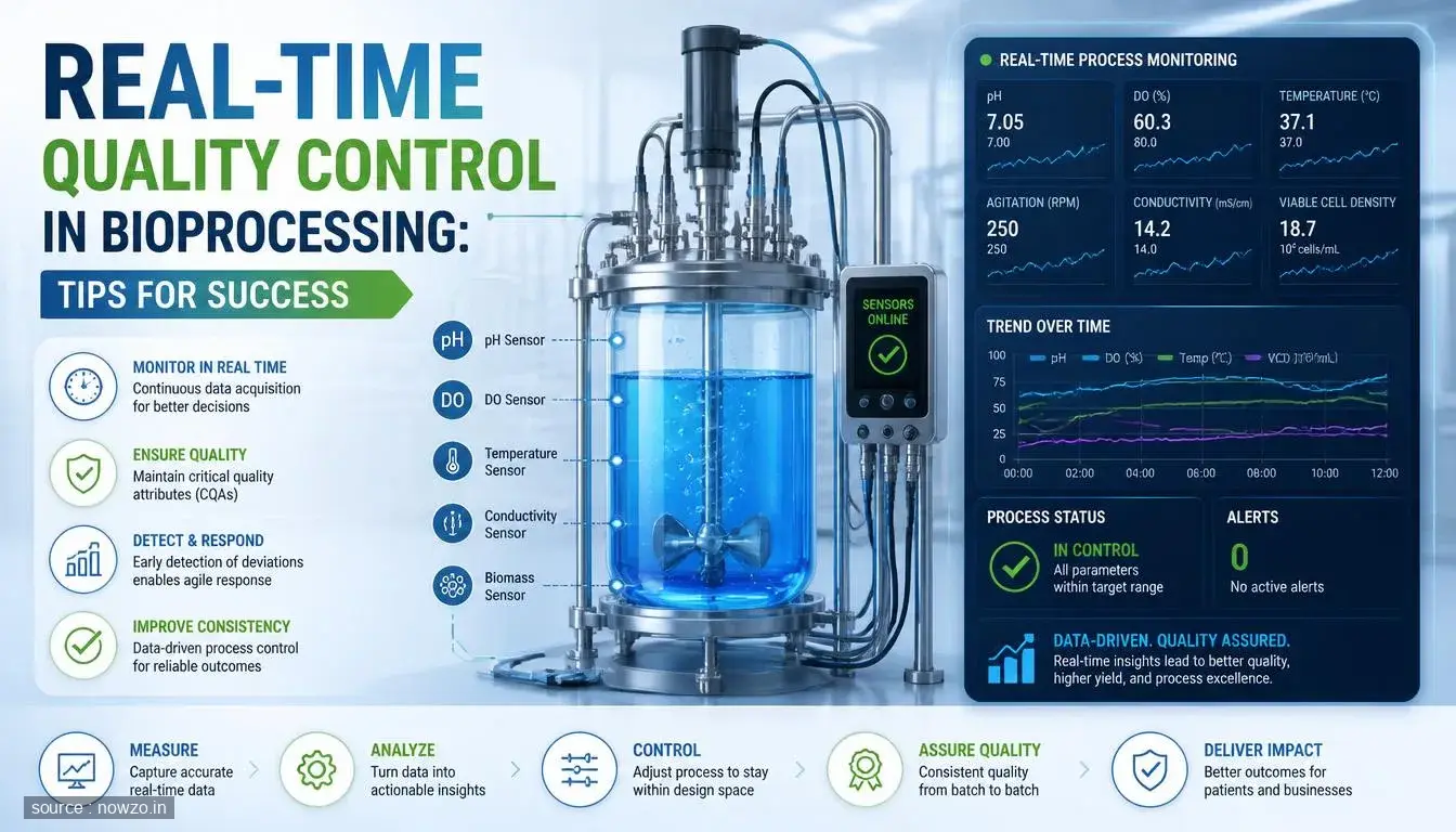 Real-Time Quality Control in Bioprocessing Tips — Science news