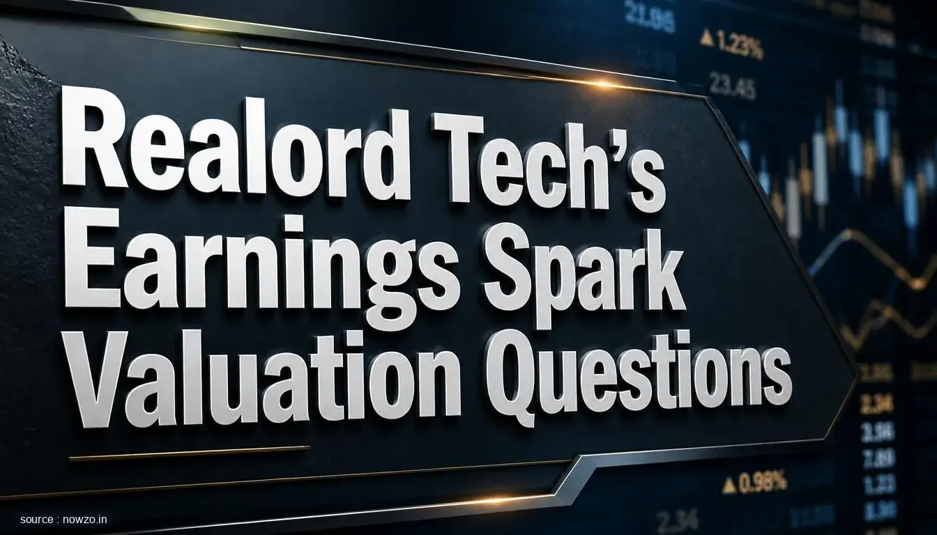 Realord Tech's Earnings Spark Valuation Questions