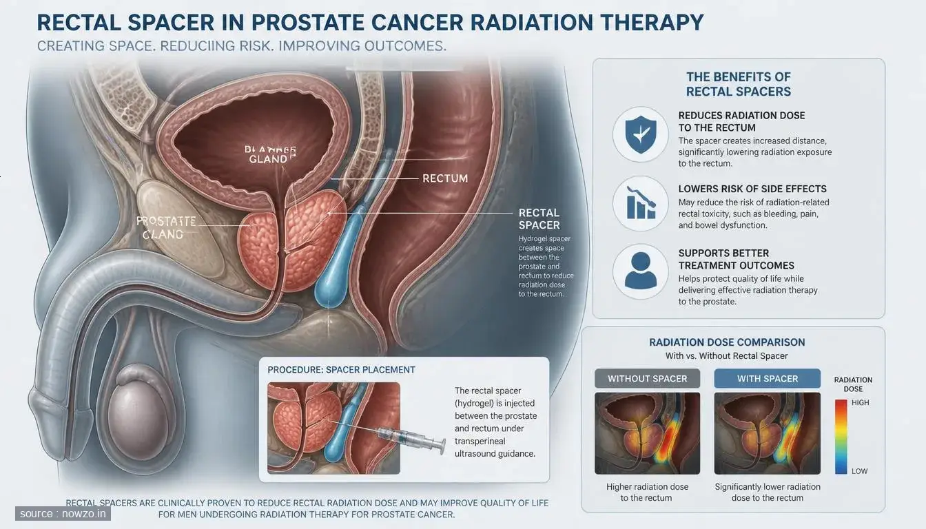 Rectal Spacers Safety Advanced Prostate Cancer — Health news