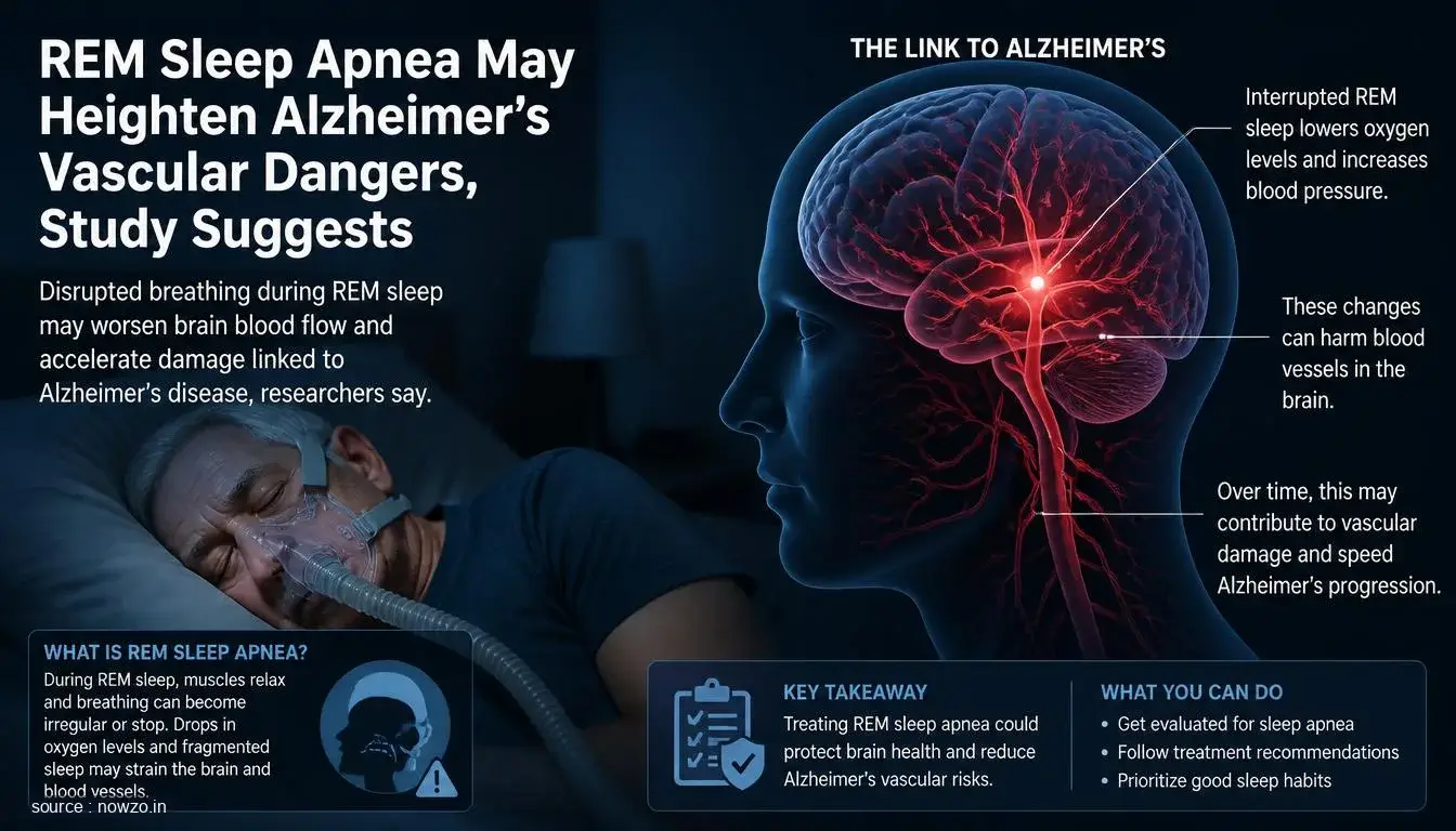 REM Sleep Apnea Alzheimer’s Vascular Risk Study — Health news