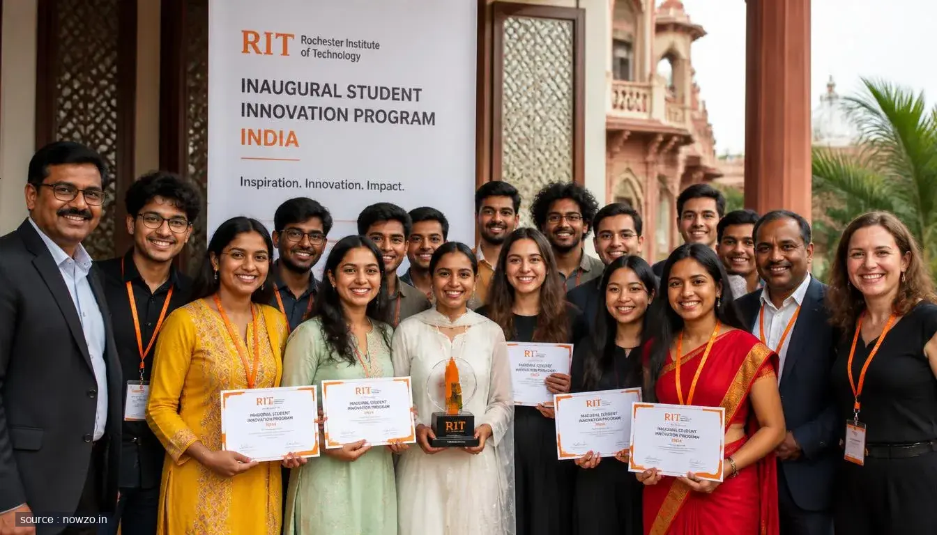 RIT Wraps Up Inaugural Student Innovation Program in India