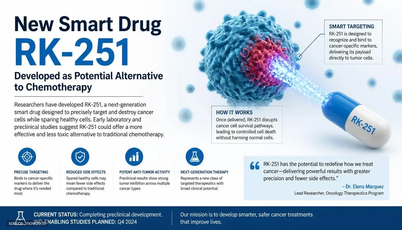 RK-251 Smart Drug: Potential Chemotherapy Alternative — Health news