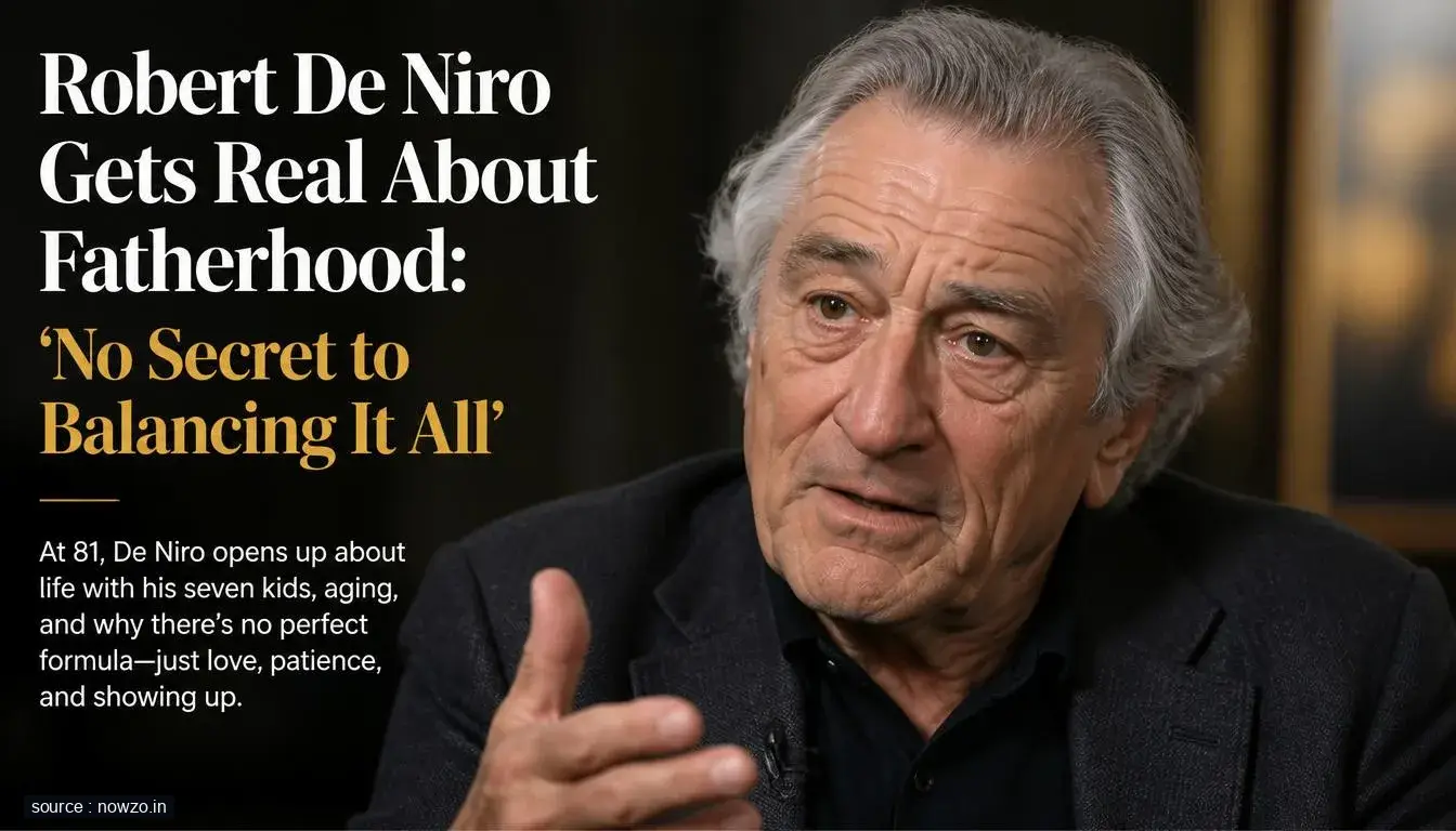 Robert De Niro Fatherhood Interview Parenting Guilt Kids — Entertainment news