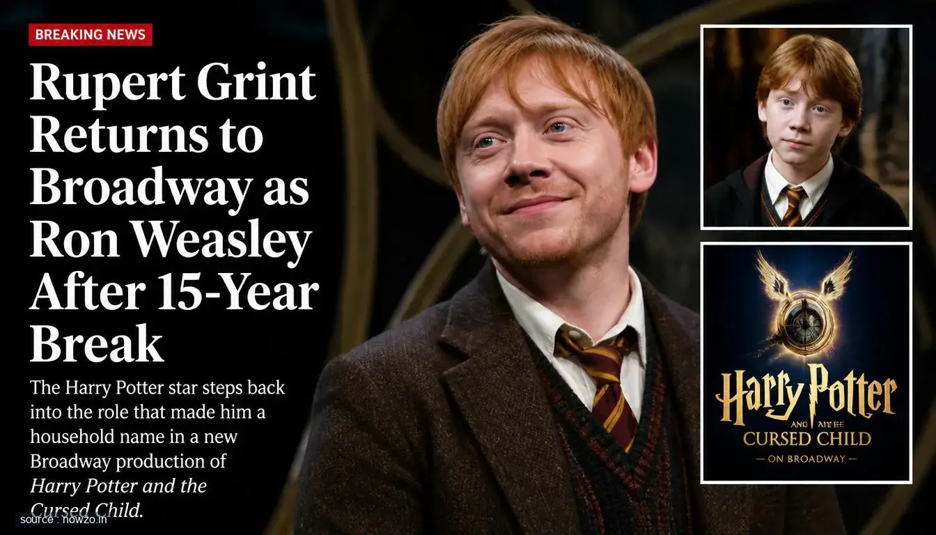 Rupert Grint Returns to Broadway as Ron Weasley After 15-Year Break