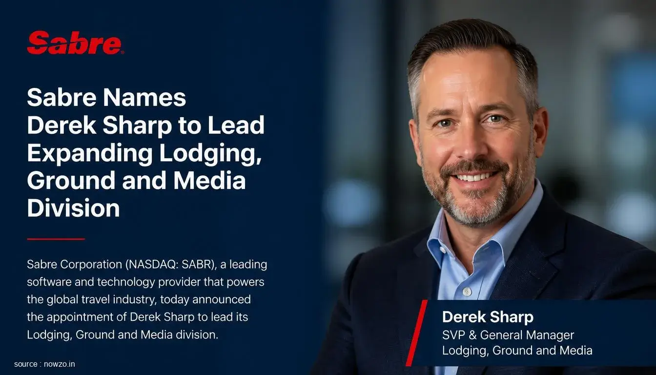 Sabre Appoints Derek Sharp to Lead Lodging, Ground & Media — Business news