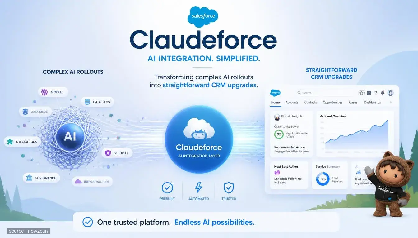 Salesforce’s Claudeforce Turns AI Rollouts into Simple CRM Upgrades