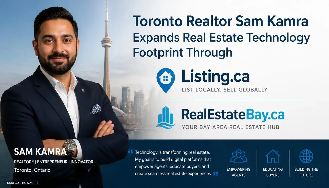 Sam Kamra Expands Real Estate Tech with Listing.ca — Business news