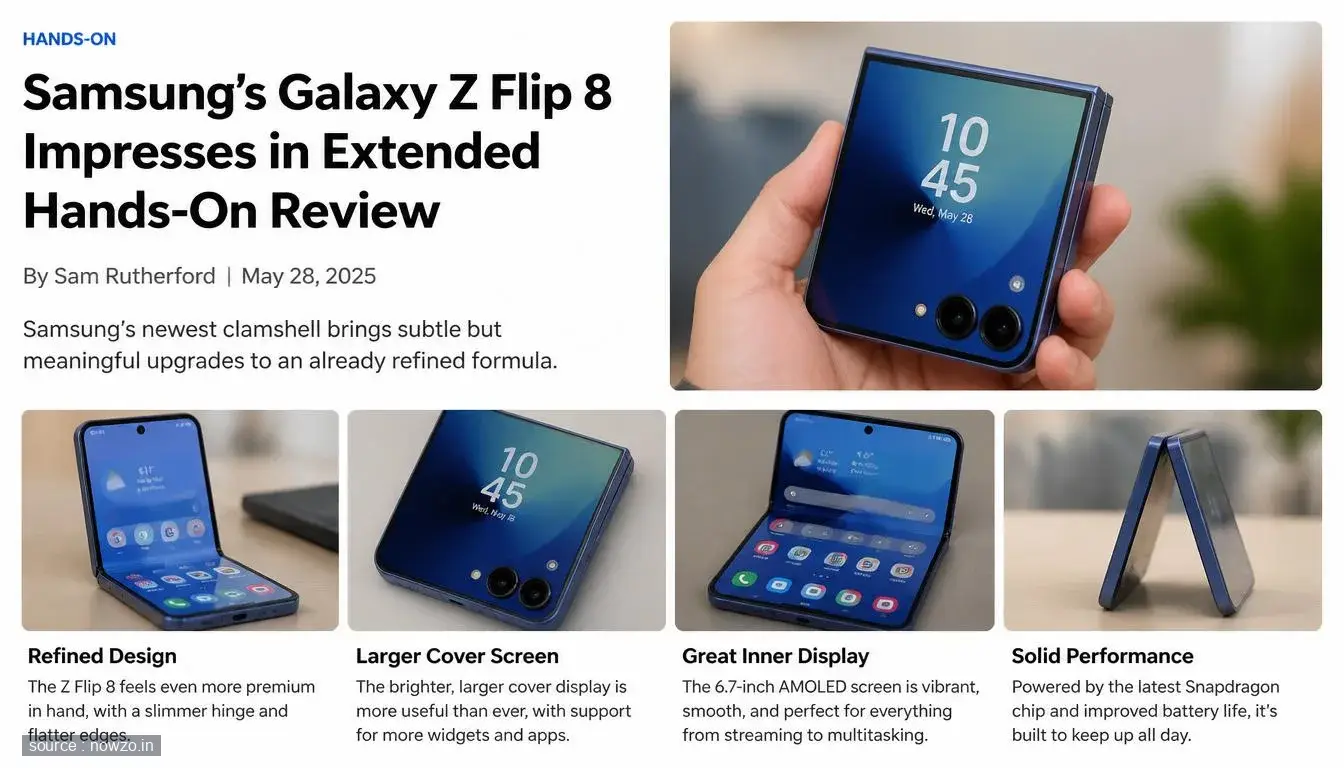 Samsung Galaxy Z Flip 8 Review: Two-Week Impressions — Technology news