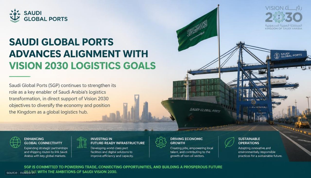 Saudi Global Ports Advances Alignment with Vision 2030 Logistics Goals