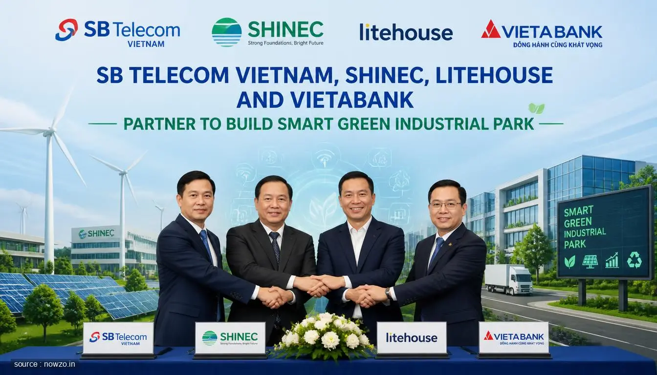 SB Telecom Vietnam, SHINEC, Litehouse & VietABank Build Smar — Business news