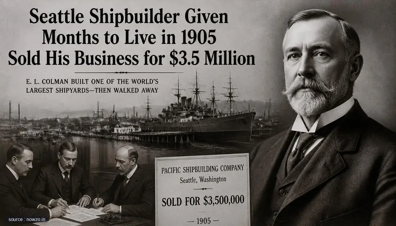 1905 Seattle Shipbuilder Sold Business for $3.5M